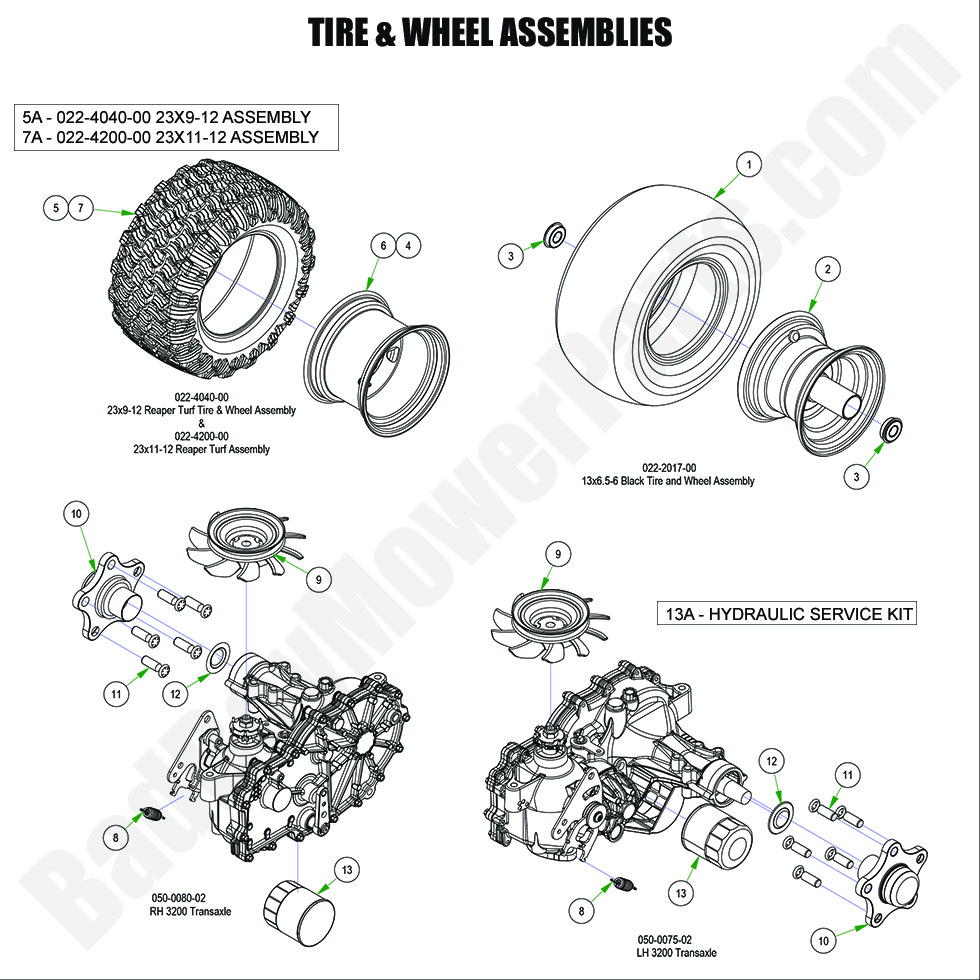 2024 Maverick - Wheel Assemblies